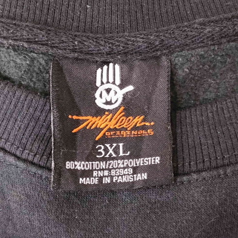 miskeen OLD プリントスウェットプルオーバー メンズ 3XL