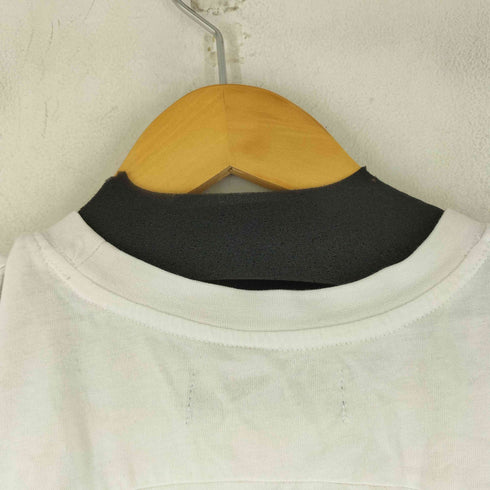 ウノピゥウノウグァーレトレリラックス 1PIU1UGUALE3 RELAX ラインストーンロゴ S/S Tシャツ メンズ JPN:M