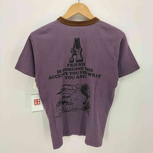 BOOTLEGGERS REUNION キャラクター グラフィック プリント S/S クルーネック Tシャツ メンズ JPN:S