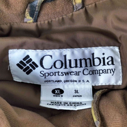 コロンビア Columbia カモ柄ナイロンマウンテンジャケット メンズ JPN:XL
