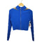 レイビームス Ray BEAMS 24SS シアー ショルダー ジップ カーディガン レディース