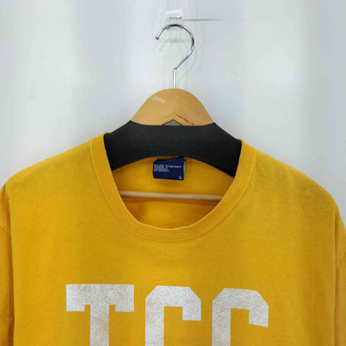 エムブイスポーツ MV SPORT プリントクルーネックTシャツ メンズ L