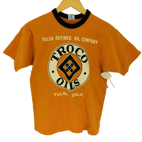 BOOTLEGGERS REUNION オイルメーカー グラフィック プリント S/S クルーネック Tシャツ メンズ JPN:S