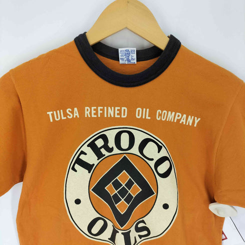 BOOTLEGGERS REUNION オイルメーカー グラフィック プリント S/S クルーネック Tシャツ メンズ JPN:S