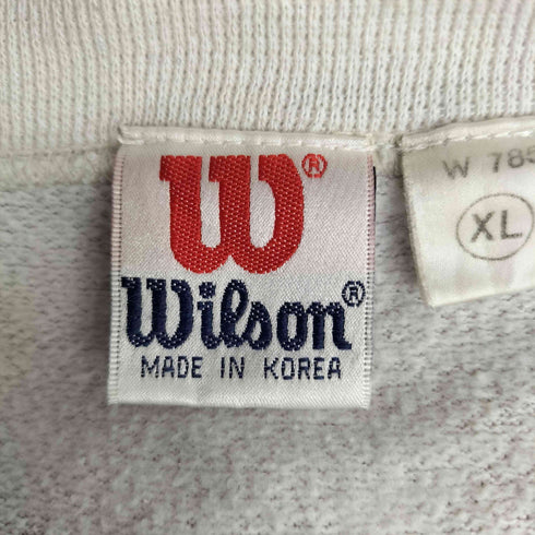 ウィルソン Wilson 90s ラグランプリントスウェット メンズ XL