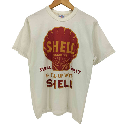 BOOTLEGGERS REUNION オイルメーカー グラフィック プリント S/S クルーネック Tシャツ メンズ JPN:S