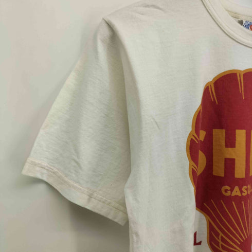 BOOTLEGGERS REUNION オイルメーカー グラフィック プリント S/S クルーネック Tシャツ メンズ JPN:S