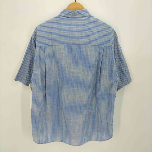 ビューティーアンドユースユナイテッドアローズ BEAUTY & YOUTH UNITED ARROWS プレップストライプ レギュラーカラー グランデ ショートスリーブシャツ メンズ JPN:L