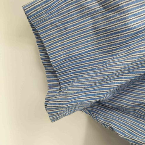 ビューティーアンドユースユナイテッドアローズ BEAUTY & YOUTH UNITED ARROWS プレップストライプ レギュラーカラー グランデ ショートスリーブシャツ メンズ JPN:L