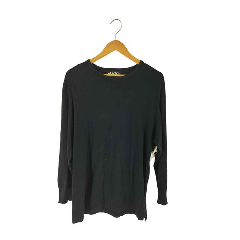 ヨウジヤマモト Yohji Yamamoto BLACK and BLACK ロングスリーブtシャツ レディース JPN:2