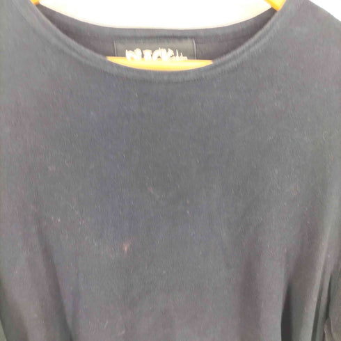 ヨウジヤマモト Yohji Yamamoto BLACK and BLACK ロングスリーブtシャツ レディース JPN:2
