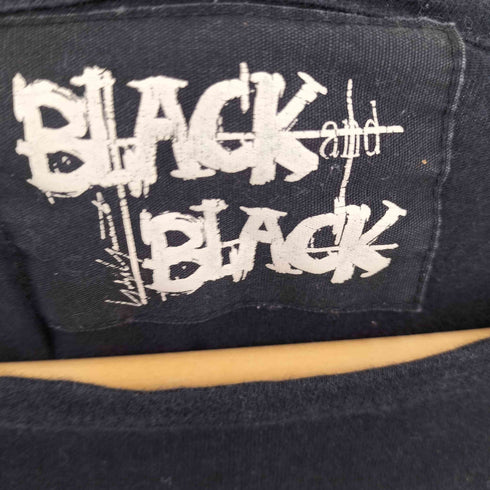 ヨウジヤマモト Yohji Yamamoto BLACK and BLACK ロングスリーブtシャツ レディース JPN:2