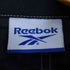 リーボック Reebok 90S ロゴ刺繍 ドローコード スタンドネック ナイロン ジャケット メンズ import:M