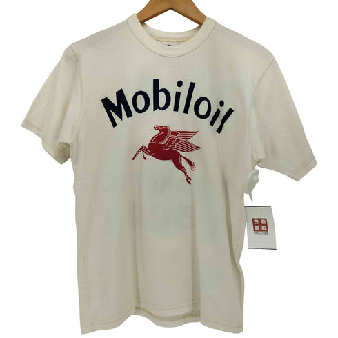 BOOTLEGGERS REUNION オイルメーカー グラフィック プリント S/S クルーネック Tシャツ メンズ JPN:S