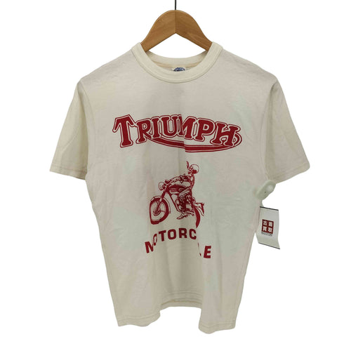 BOOTLEGGERS REUNION バイクメーカー グラフィック プリント S/S クルーネック Tシャツ メンズ JPN:S