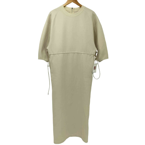 アダムエロペ Adam et Rope 24SS ハーフスリーブ ドロスト ワンピース レディース FREE