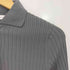 ザラ ZARA リブニット ポロ カーディガン レディース import:M