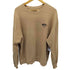 バンズ VANS CHECKER BOX Crew Sweat バックプリント ルーズシルエットスウェット トレーナー メンズ import:L