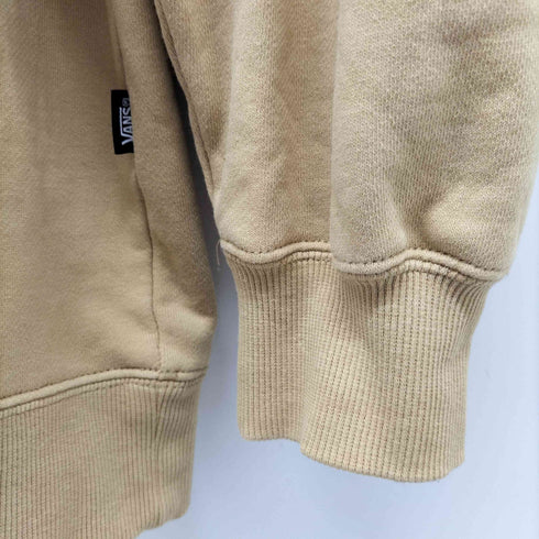 バンズ VANS CHECKER BOX Crew Sweat バックプリント ルーズシルエットスウェット トレーナー メンズ import:L