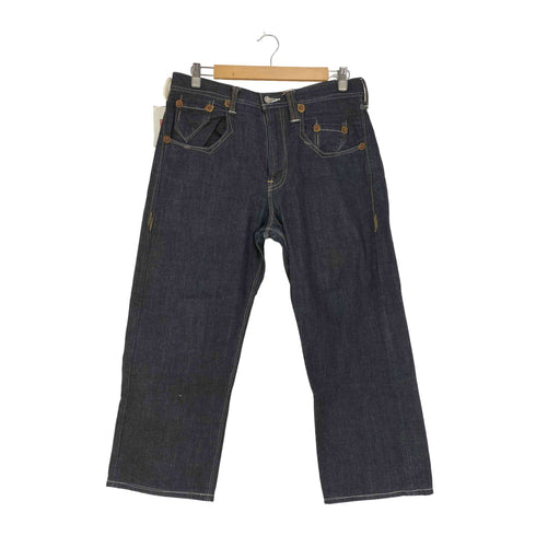 リーバイス Levis 503 クラシック リジット ワンウォッシュ加工 リラックスフィット ストレート デニムパンツ メンズ 32inch