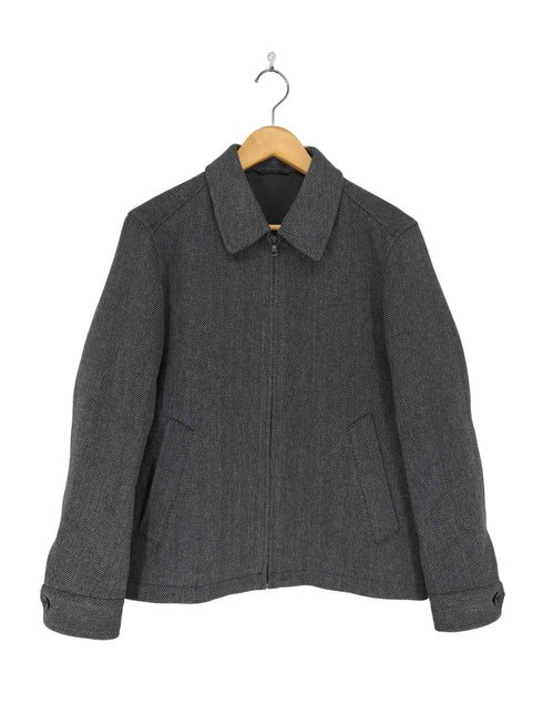 ユニクロ UNIQLO シングルカラーショートブルゾン メンズ JPN:S