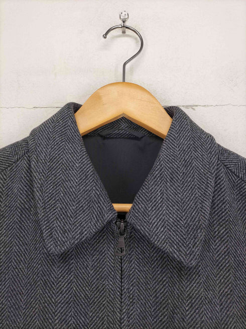 ユニクロ UNIQLO シングルカラーショートブルゾン メンズ JPN:S