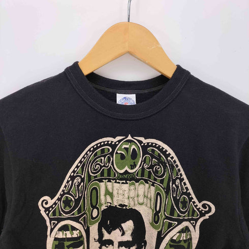 BOOTLEGGERS REUNION ノベル グラフィック プリント S/S クルーネック Tシャツ メンズ JPN:S