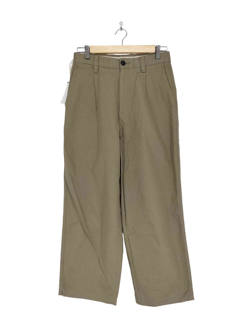 ユニクロジェイダブリューアンダーソン UNIQLO JW ANDERSON タックワイドチノ メンズ 70cm