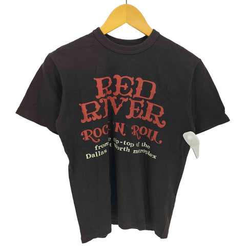 BOOTLEGGERS REUNION ロック スタッフ グラフィック プリント S/S クルーネック Tシャツ メンズ JPN:S