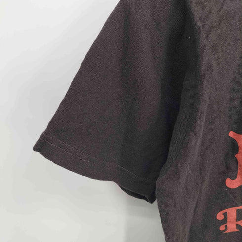 BOOTLEGGERS REUNION ロック スタッフ グラフィック プリント S/S クルーネック Tシャツ メンズ JPN:S
