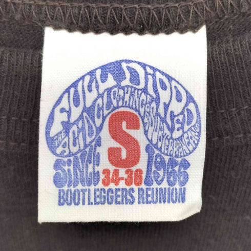 BOOTLEGGERS REUNION ロック スタッフ グラフィック プリント S/S クルーネック Tシャツ メンズ JPN:S
