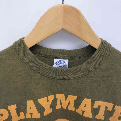 BOOTLEGGERS REUNION グラビア 雑誌 グラフィック プリント S/S クルーネック Tシャツ メンズ JPN:S
