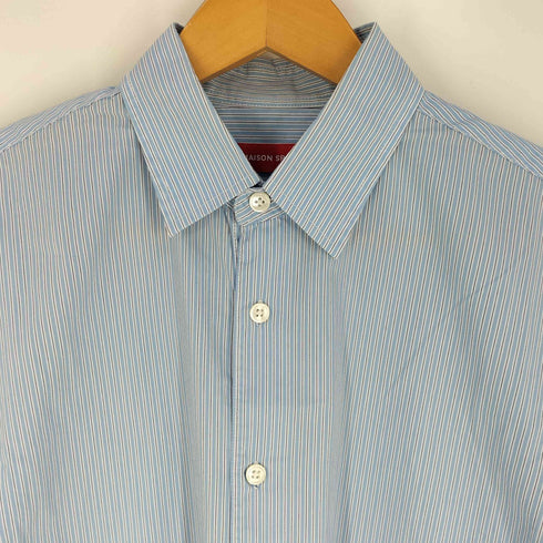 メゾンスペシャル MAISON SPECIAL ロングスリーブ ストライプシャツ メンズ JPN:44