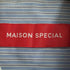 メゾンスペシャル MAISON SPECIAL ロングスリーブ ストライプシャツ メンズ JPN:44
