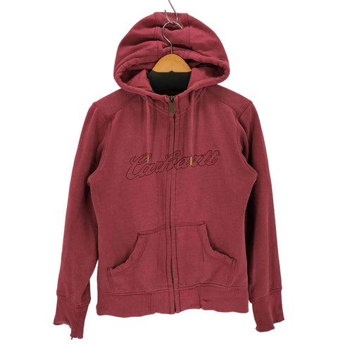 カーハート Carhartt 刺繍ジップアップフーディ メンズ import:M