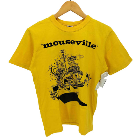 BOOTLEGGERS REUNION アート グラフィック プリント S/S クルーネック Tシャツ メンズ JPN:S