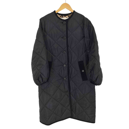 マッキントッシュ Mackintosh DULSIE EXキルティング パフスリーブ ロングコート レディース 8
