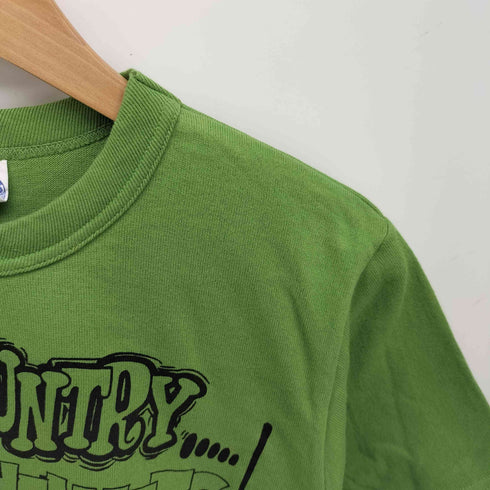 BOOTLEGGERS REUNION アート グラフィック プリント S/S クルーネック Tシャツ メンズ JPN:S
