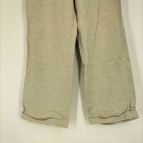 ポロバイラルフローレン Polo by RALPH LAUREN 90S リネン 2タック ワイドテーパード パンツ メンズ FREE