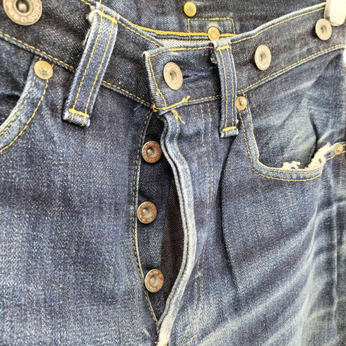 リーバイス Levis 90s S702XX ボタン裏J39刻印 シンチバック 赤耳 ボタンフライ デニムパンツ メンズ W29 L36