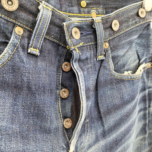 リーバイス Levis 90s S702XX ボタン裏J39刻印 シンチバック 赤耳 ボタンフライ デニムパンツ メンズ W29 L36