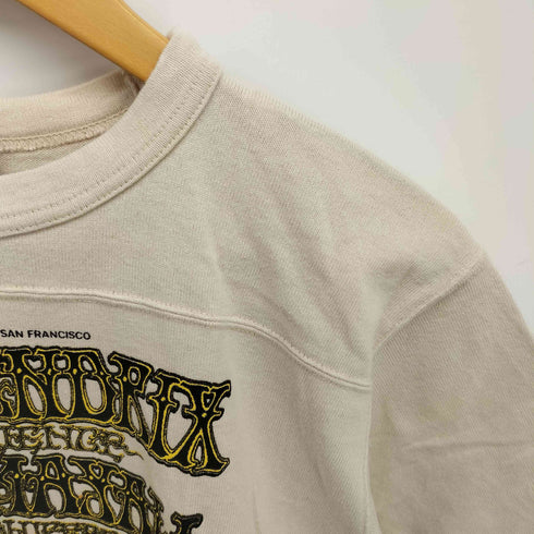 BOOTLEGGERS REUNION ミュージシャン グラフィック プリント S/S クルーネック フットボール Tシャツ メンズ JPN:S