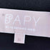アベイシングエイプ A BATHING APE BAPY ショルダースリット ロゴライン ニット レディース import:XS