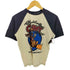BOOTLEGGERS REUNION CARNY CAFE グラフィックプリント ラグランTシャツ メンズ JPN:S