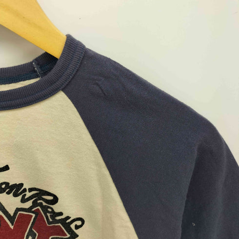 BOOTLEGGERS REUNION CARNY CAFE グラフィックプリント ラグランTシャツ メンズ JPN:S