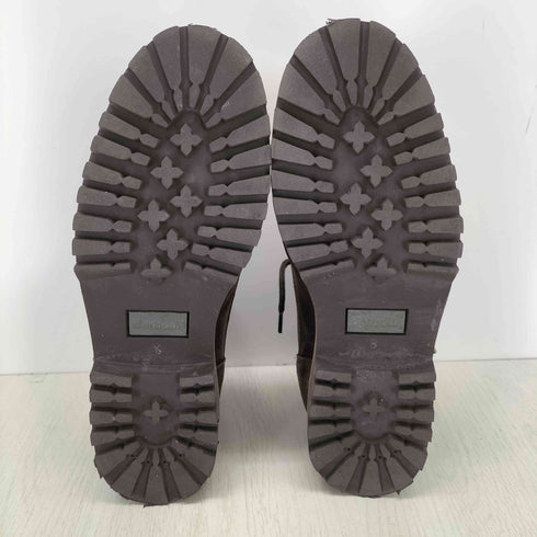 バブアー Barbour Sheene Brown Moc Toe Derby Boots メンズ 8