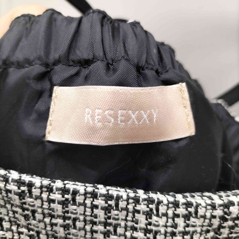 リゼクシー RESEXXY ツイード レイヤード ワンピース レディース FREE
