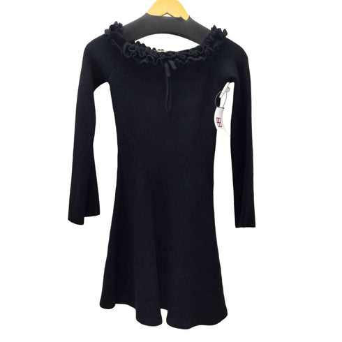 ダーリッチ Darich 24AW オフショルダー フリル ニット ミニ ワンピース レディース FREE
