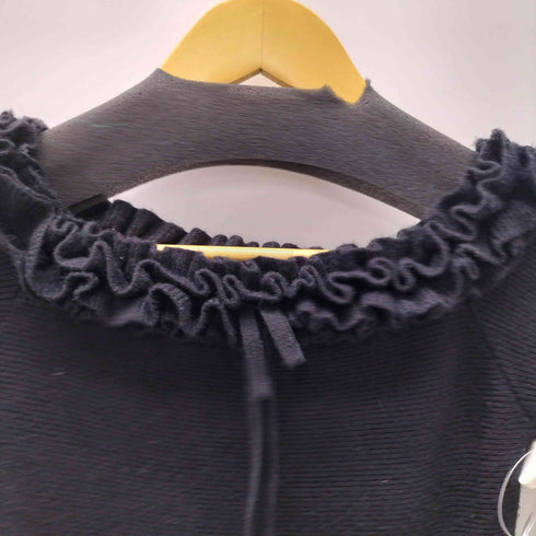 ダーリッチ Darich 24AW オフショルダー フリル ニット ミニ ワンピース レディース FREE