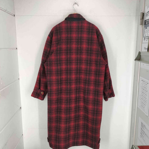 ウールリッチ WOOLRICH バッファローチェックファイヤーマンコート メンズ L
